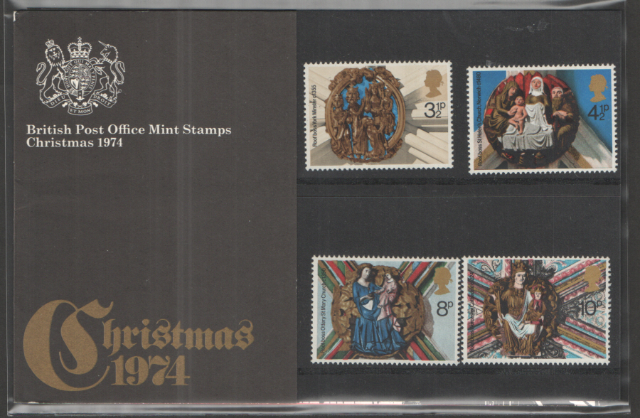 (image for) 1974 Christmas Royal Mail Presentation Pack 67 - Click Image to Close